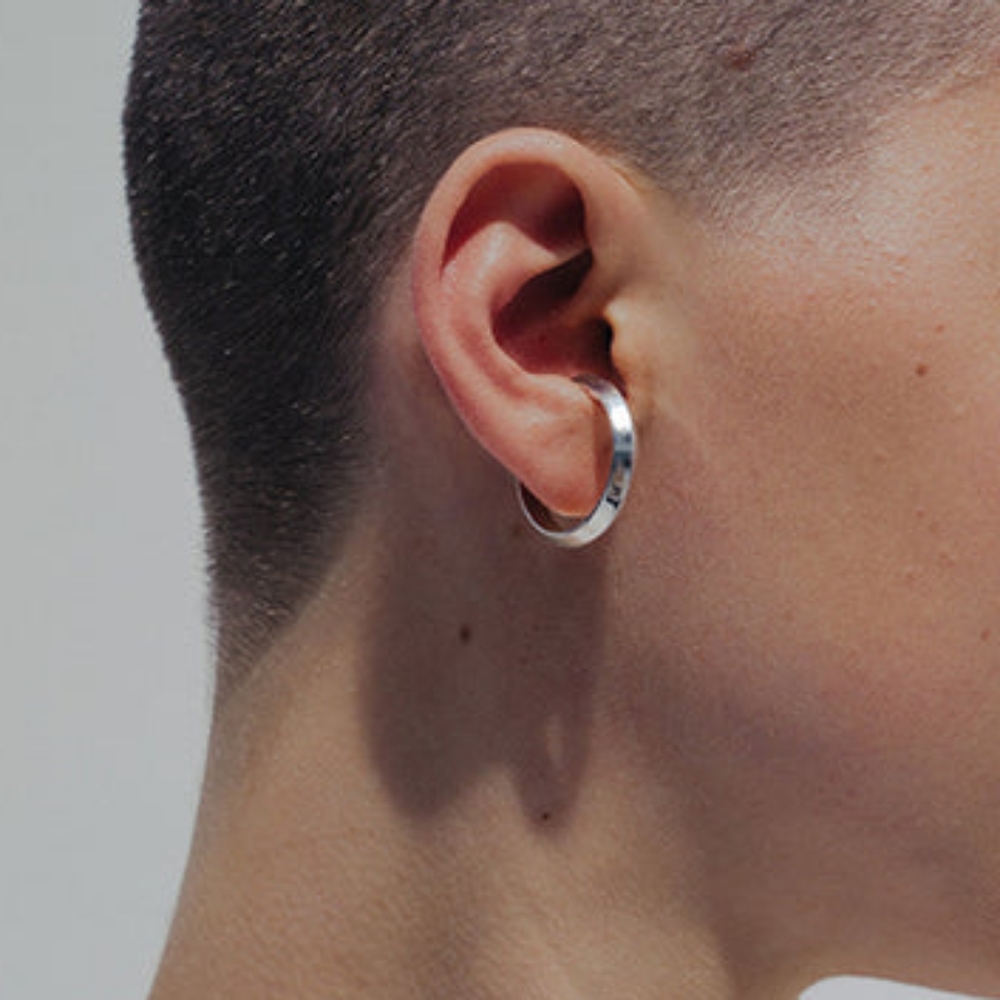 Saskia Diez Pyramid Gold Plated Brass Ear Cuff December Thieves
